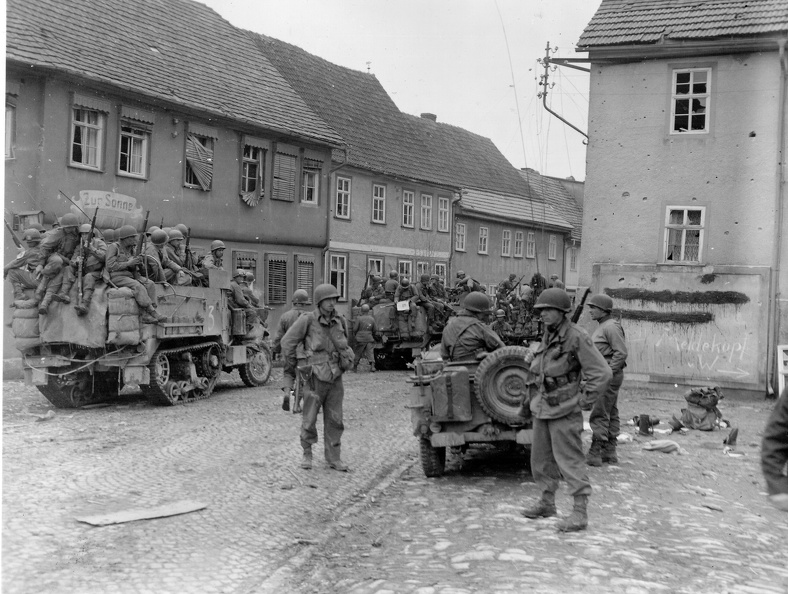 87 Inf Div 3rd Army Saalfeld Germany 14 Apr 45.jpg