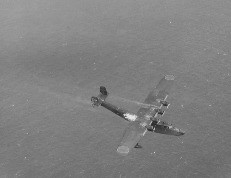 Jap flying boat Mavis shot down 7 May 44
