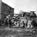 Knocked out Mark 6 and 4 tanks Belgium 1944
