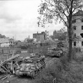 US Tanks Aachen Germany Oct 1944
