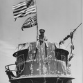 U-505 #8 Captain Galley on conning tower