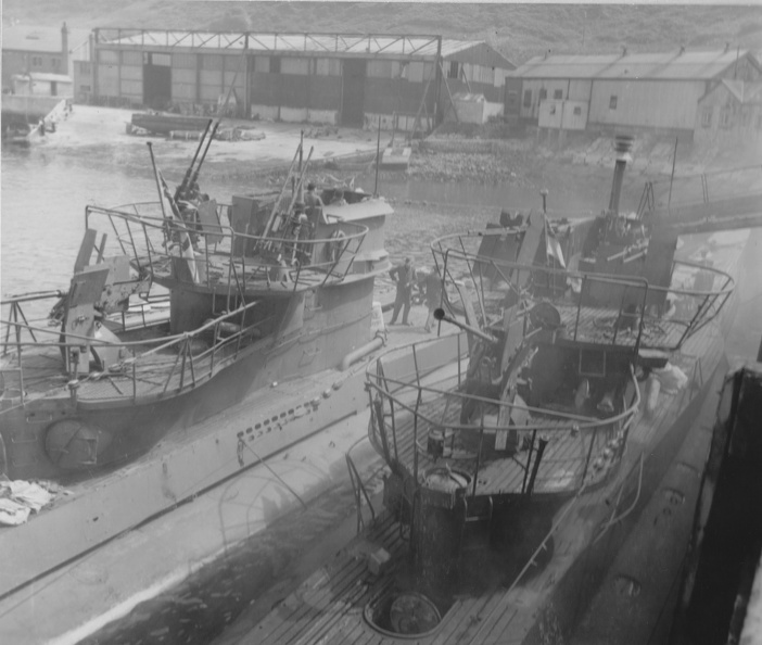 U-Boats in harbor Weymouth Mass. #2.jpg