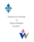 Marymount vs. Virginia Wesleyan 4-6-2014