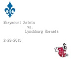 Marymount vs Lynchburg 2-28-2015